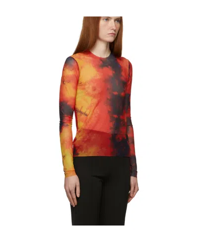 MARQUES' ALMEIDA MESH LONG-LENGTH T-SHIRT