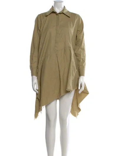 Pre-owned Marques' Almeida Mini Dress In Neutral