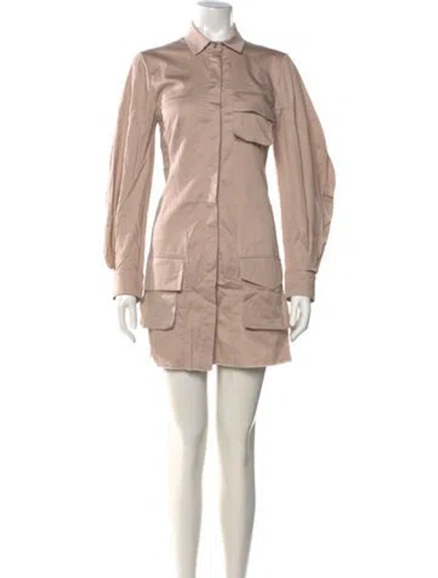 Pre-owned Marques' Almeida Mini Dress In Neutral