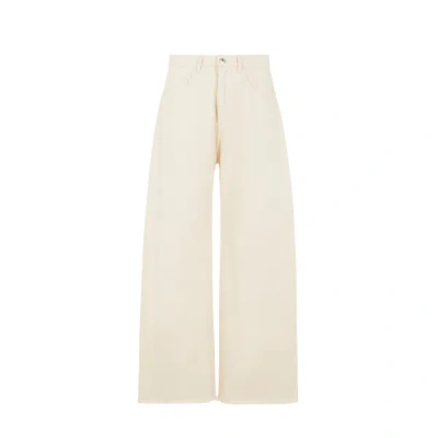 Marques' Almeida Organic Recycled Cotton Jeans In Neutral