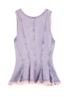 Marques' Almeida Panelled Denim Tank Top
