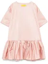 Marques' Almeida Ruffled-skirt Mini Dress In Pink