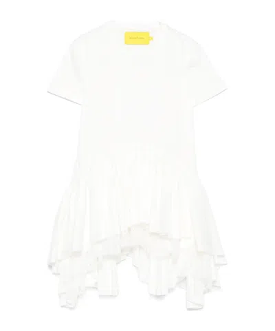 MARQUES' ALMEIDA MARQUES'ALMEIDA RUFFLED ASYMMETRIC TOP