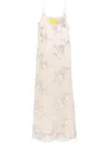 MARQUES' ALMEIDA SEQUIN-EMBELLISHED MAXI DRESS