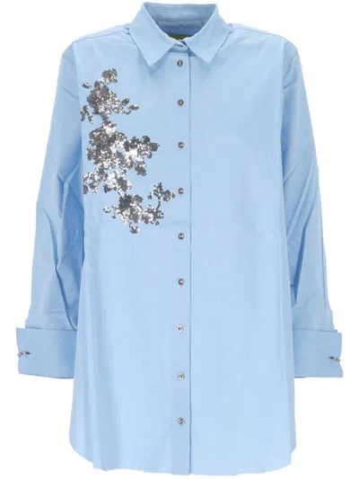 Marques' Almeida Marques Almeida Shirts In Blue