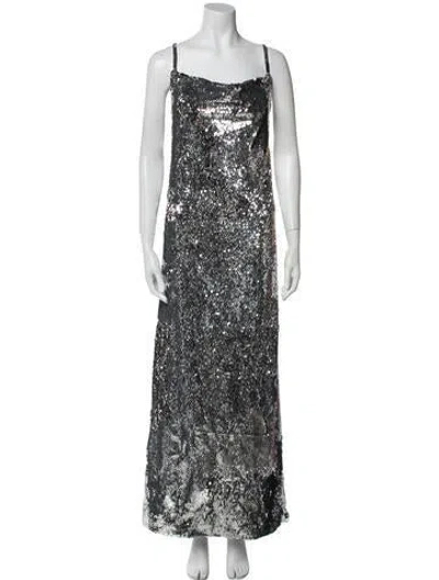 Pre-owned Marques' Almeida Square Neckline Long Dress