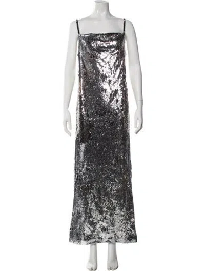 Pre-owned Marques' Almeida Square Neckline Long Dress