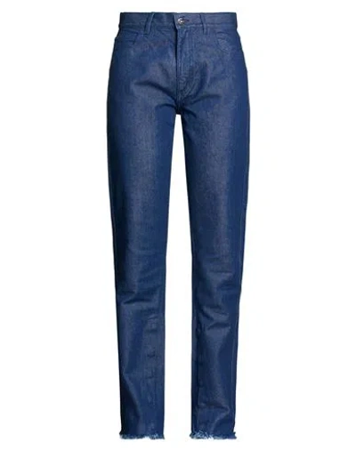 Marques' Almeida Woman Jeans Blue Size 0 Refibra, Recycled Cotton, Organic Cotton