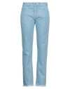 Marques' Almeida Woman Jeans Blue Size 0 Refibra, Recycled Cotton, Organic Cotton In Blue
