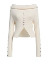 Marques' Almeida Woman Sweater Ivory Size M Merino Wool In White