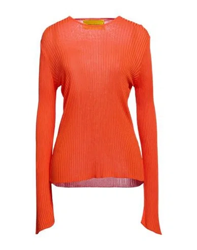 Marques' Almeida Woman Sweater Orange Size Xxl Viscose