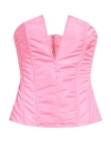 Marques' Almeida Woman Top Pink Size 4 Recycled Polyester