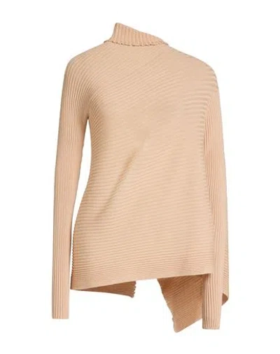 Marques' Almeida Woman Turtleneck Blush Size M Merino Wool In Pink