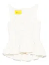 Marques' Almeida Wrinkled Top In Neutrals