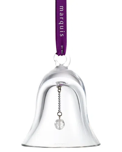 Marquis By Waterford Marquis Bell Ornament In Transparent