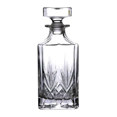 Marquis By Waterford Maxwell 28 Oz. Whiskey Decanter In Charcoal