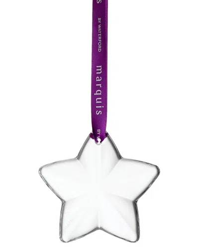 Marquis By Waterford Marquis Star Ornament In Transparent