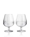 Marquis By Waterford Vector Brandy Glasses, Set Of 2 In Transparent