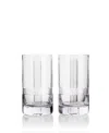 Marquis By Waterford Vector Highball Glasses, Set Of 2 In Transparent