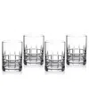 Marquis Harper Tumblers, Set Of 4 In Clear