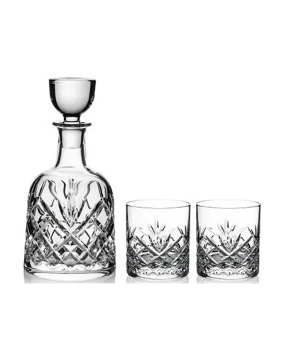 Marquis Patterson Barware Decanter, 3 Piece Set In Clear