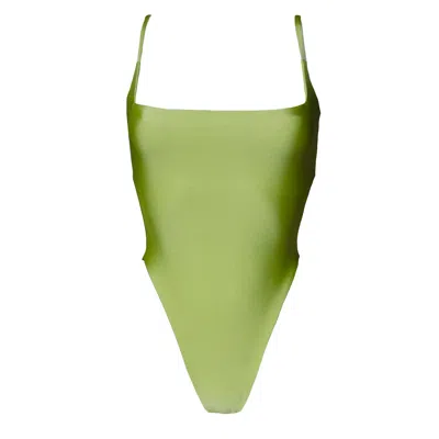Marquise Swim Women's Bikini One Piece - Imaan Chayote "green" Adjustable