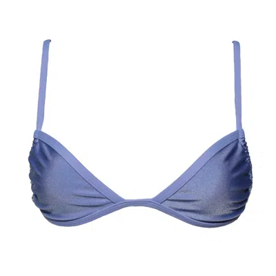 Marquise Swim Women's Bikini Top - Selma Petrea "purple-blue" Adjustable String