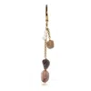 Marquise Swim Women's Gold / Brown Bikini Charm - Grapes Botswana Agate & Gold