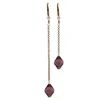 Marquise Swim Women's Gold / Purple Bikini Charms - M&me Marquise Lilac Crystal & Gold In Multi