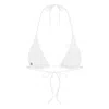 Marquise Swim Women's White Bikini Top Canvas String - Cream In White