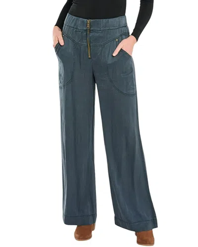 Marrakech Angelique Flowy Wide Leg Pant In Blue