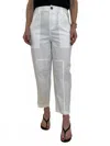Marrakech Azure Pants In White In White