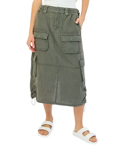 MARRAKECH MARRAKECH LILO LINEN MIDI SKIRT