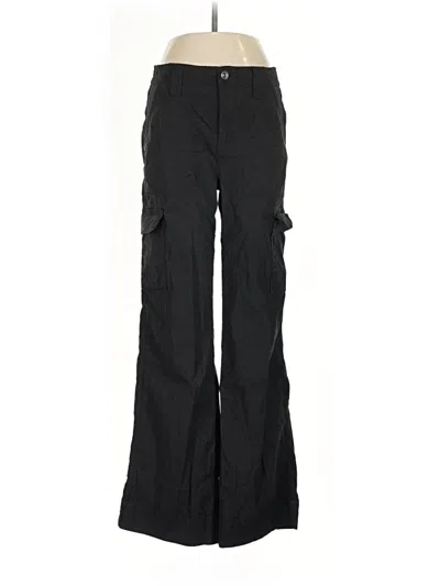 Pre-owned Marrakech Linen Pants In Black