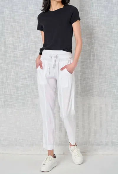 Marrakech Melody Cupro Jogger In White