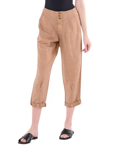 MARRAKECH MARRAKECH NICOLA LINEN-BLEND PANT