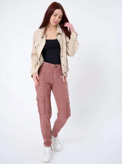 Marrakech Roqua Stretch Cargo Pants In Seinna In Multi