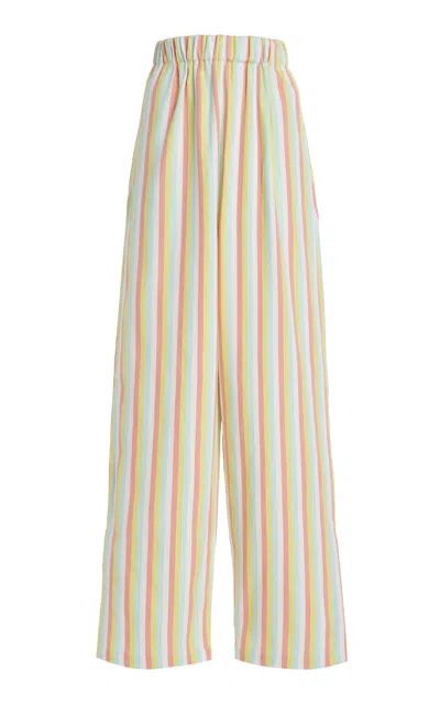 Marrakshi Life Exclusive Cotton-blend Palazzo Pants In Multi