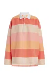 Marrakshi Life Exclusive Cotton Rugby Shirt In Multi