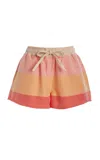 Marrakshi Life Exclusive Cotton Shorts In Orange
