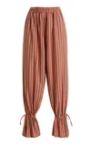 Marrakshi Life Exclusive La Isla The Cotton Drawstring Parachute Pants In Multi