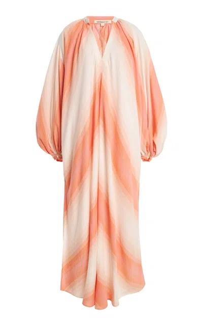 Marrakshi Life Exclusive Tourig Cotton Maxi Dress In Orange