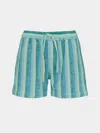 Marrakshi Life Men's The Cropped Shorts Size: S  Abask Luxury Gift