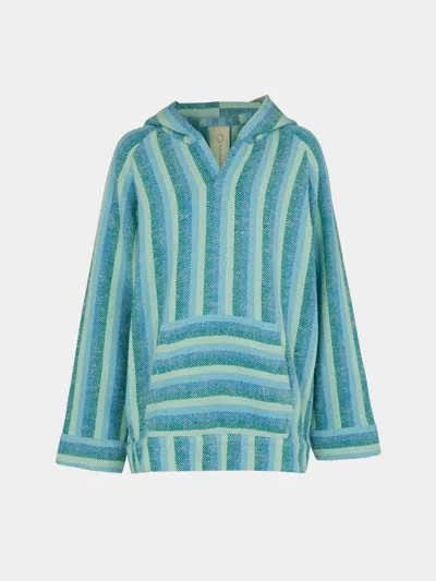 Marrakshi Life Men's The Hoodie Size: M  Abask Luxury Gift In Blue