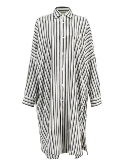 Marrakshi Life Stripe Long-sleeve Shirt In White