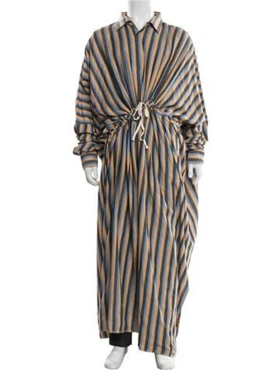 Pre-owned Marrakshi Life Striped Jacket In Blue