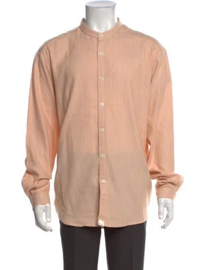Pre-owned Marrakshi Life Striped Long Sleeve Shirt In Pink