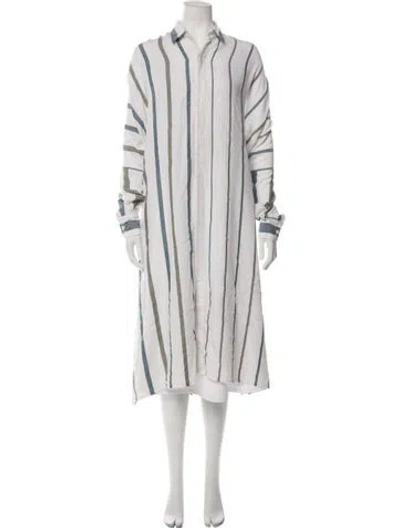 Pre-owned Marrakshi Life Striped Lounge Set In White