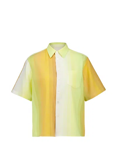Marrakshi Life Striped Short-sleeved Shirt In Multi