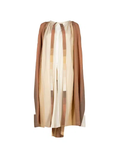 Marrakshi Life Striped Wrap Midi Skirt In Multi
